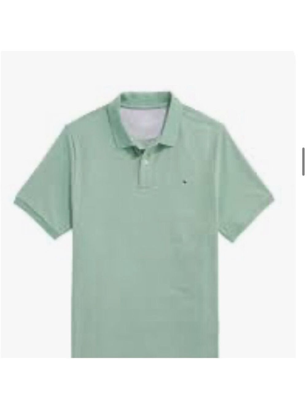 Vineyard Vines Men's Light Green Polo Shirt